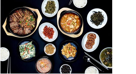 Traditional Korean Food is Known for the Flavors