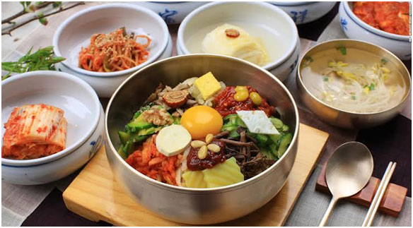 著名的日本和韩国的菜是什么?